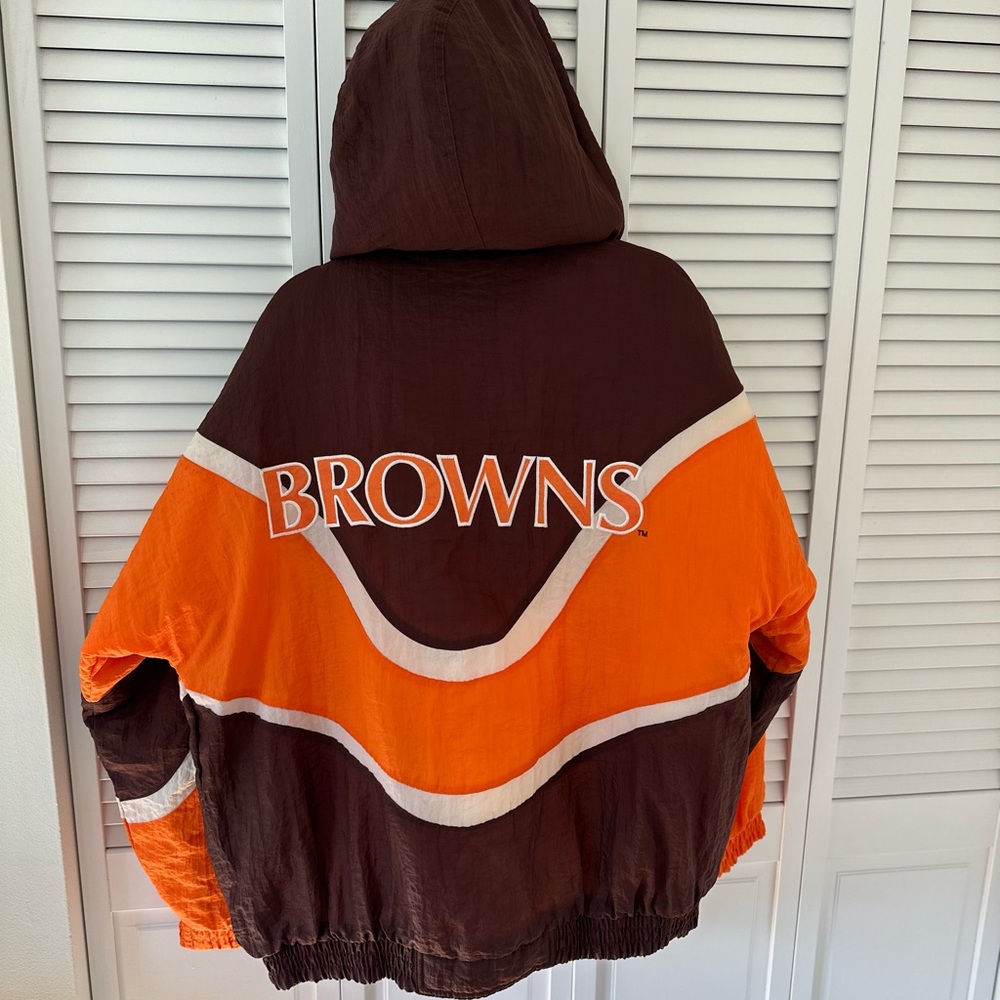 Cleveland Browns 1990s Puffer Jacket